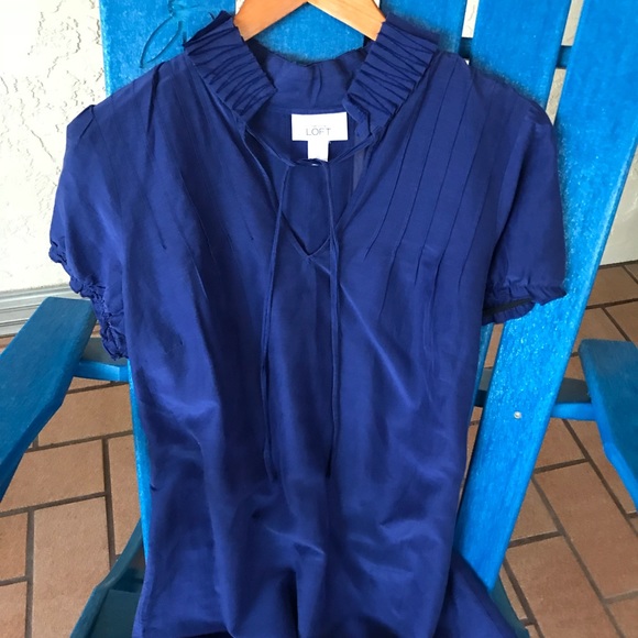 LOFT Tops - LOFT Blouse Blue in Medium 💙